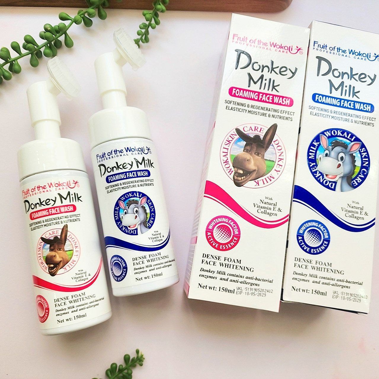 5929232430240219054_121 فوم شستشوی(براش دار)شیر الاغ ووکالی - Image 1