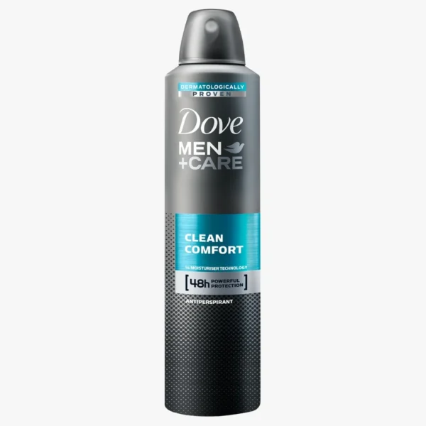 اسپری مردانه داومدل clean comfortاورجینال250میل