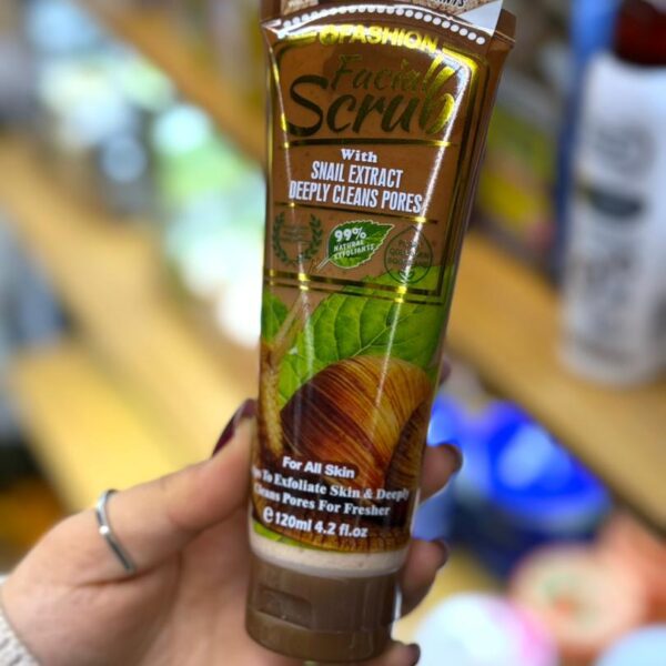 اسکراب شنی صورت حلزون99درصد120میل