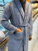 حوله ربدوشامبر پالتویی بدون کلاه(A) - Image 3