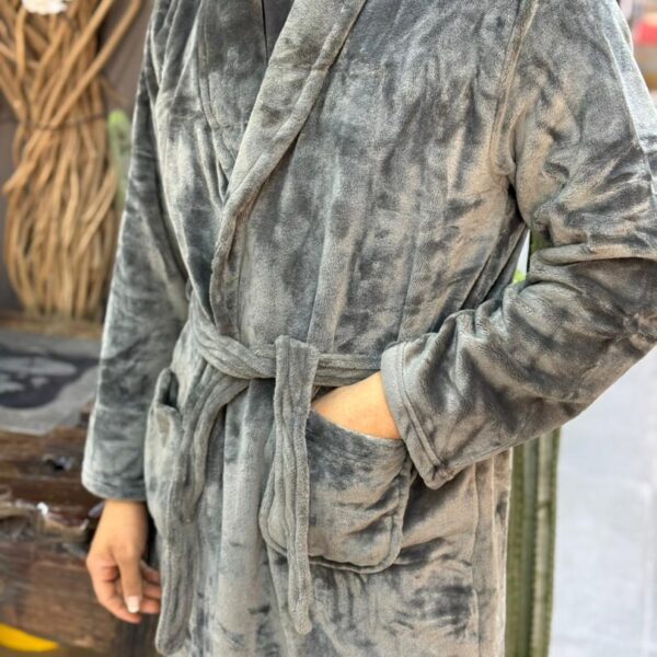 حوله ربدوشامبر پالتویی بدون کلاه(B)