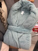 حوله ربدوشامبر پالتویی بدون کلاه - Image 4